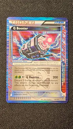 Pokemon TCG G Booster (Team Plasma) 92/101 Plasma Blast Holo - lightly played - Image 2