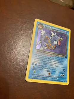 Pokemon Promo Card DARK GYARADOS #8/82 Prerelease Holo Wizards of the Coast Mint - Image 2