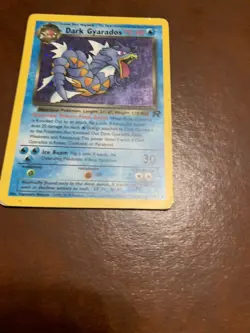 Pokemon Promo Card DARK GYARADOS #8/82 Prerelease Holo Wizards of the Coast Mint - Image 3