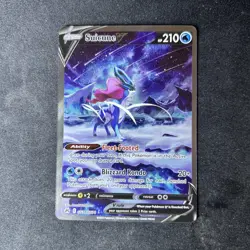 Pokemon Suicune V GG38 Crown Zenith Galarian Gallery Holo Ultra Rare - Image 1