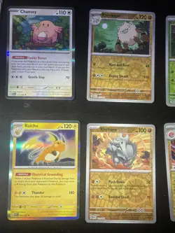 Pokemon Card Lot 40 SV Pokemon 151 Set Cards 5 Holo 12 Reverse 23 Common NM - Image 3