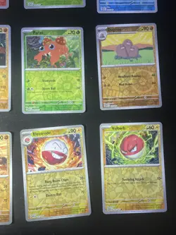 Pokemon Card Lot 40 SV Pokemon 151 Set Cards 5 Holo 12 Reverse 23 Common NM - Image 5