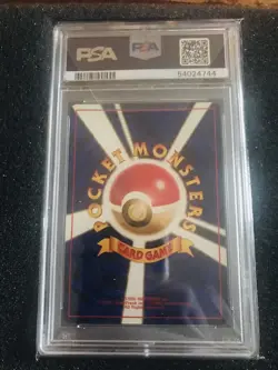 1999 P.M. Pokemon Japanese Gym 2 BLAINE'S ARCANINE #59 Holo MINT Graded PSA 9 - Image 2