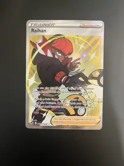 Pokemon Raihan TG27/TG30 Ultra Rare Full Art Holo Trainer Gallery Swsh12 TCG - Image 1