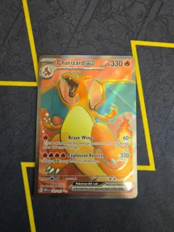 Pokemon - Charizard ex - 183/165 - Scarlet & Violet 151 - Holo - Ultra Ra NM - Image 1