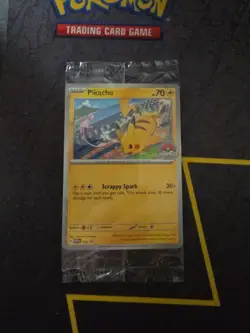 Pokemon Pikachu Scarlet & Violet Black Star Promo SVP 190 Sealed Mint - Image 1