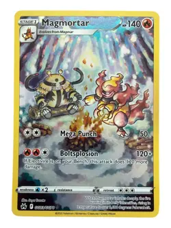 Pokemon TCG Magmortar GG03/GG70 Crown Zenith Galarian Gallery English 2023 - Image 1