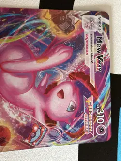 Pokemon Fusion Strike Mew v Ultra Rare 269/264 SWSH 08 Near Mint - Image 3