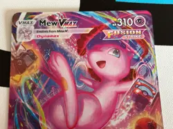Pokemon Fusion Strike Mew v Ultra Rare 269/264 SWSH 08 Near Mint - Image 4