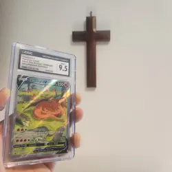 2022 Pokemon Charizard V SWSH260 CGC 9.5 Mint+ Better Grade Than CGC 9 Sleeping - Image 4