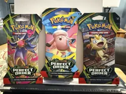 ‼Pokemon TCG‼ Mega Evolution - Perfect Order Booster Packs. - Image 1