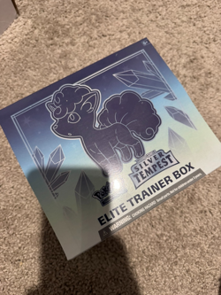 Pokemon Sword & Shield Silver Tempest Elite Trainer Box ETB Sealed - Image 1