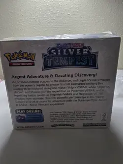 2022 Pokemon Sword & Shield Silver Tempest Factory Sealed Booster Box Excellent - Image 2