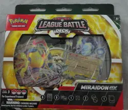 Pokemon TCG Miraidon EX Battle Deck PUI290-85754-MIR - Image 1