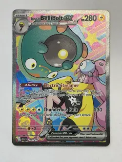 Pokemon Ascended Heroes Ionos Bellibolt ex 279/217 Special Illustration Rare SIR - Image 1