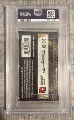 PSA 10 Mint Pokemon Sword & Shield Rebel Clash Booster Pack Inteleon Art - Image 2