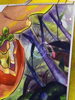 GALAXY SWIRL Pokemon Sword & Shield Flapple SWSH189 Black Star Promo Cosmos Holo - Image 4