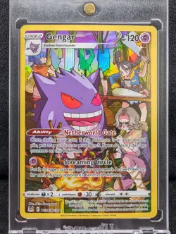 Pokemon TCG Gengar TG06/TG30 Lost Origin Trainer Gallery Full Art NM - Image 1