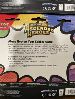 Pokemon TCG Ascended Heroes Tech Sticker Collection Brand New x4 Lot SEALED - Image 5