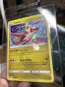 Pokemon TCG Latias (Prerelease Stamp) SWSH171 Sword & Shield Black Star Promo - Image 4