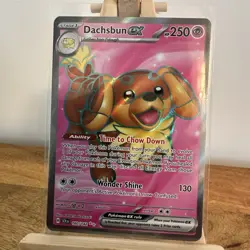 Dachsbun EX 160/142 Full Art Stellar Crown, Pokemon TCG - NM - Image 1
