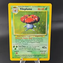 15/64 Vileplume - Jungle Holo Rare Pokemon TCG Unlimited - Image 1