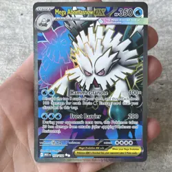 Pokemon TCG Mega Abomasnow EX Ultra Rare Full Art Holo 157/132 English Near Mint - Image 1