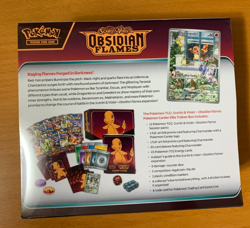 Obsidian Flames Pokemon Center Exclusive ETB Elite Trainer Box New Sealed TCG - Image 2