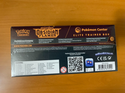 Obsidian Flames Pokemon Center Exclusive ETB Elite Trainer Box New Sealed TCG - Image 5