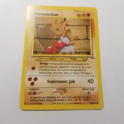 Hitmonchan 69/105 Neo Destiny Regular Pokemon Tcg Wotc - Image 2