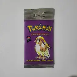 🔥21.15g🔥Factory Sealed WOTC Pokemon Base Set 2 Booster (Pidgeot Long Pack) - Image 1