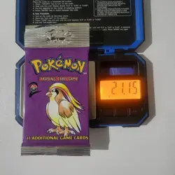 🔥21.15g🔥Factory Sealed WOTC Pokemon Base Set 2 Booster (Pidgeot Long Pack) - Image 3