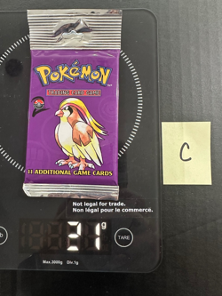 WOTC Pokemon Base Set 2 Booster Pack FACTORY SEALED WEIGHED Pidgeot Artwork - Image 1