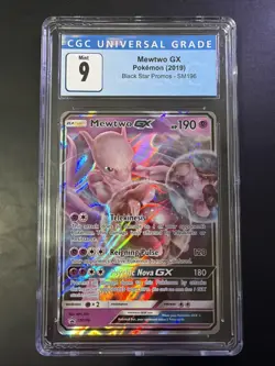 Pokemon Mewtwo GX #SM196 2019 Black Star Promo - CGC 8.5 - Image 1
