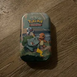 Pokemon TCG Celebrations Kanto Mini Tin Sealed Charmander Bulbasaur Squirtle - Image 1