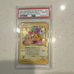 Pokemon 2021 Celebrations Classic Collection ______'s Pikachu 24/53 Holo PSA 10 - Image 1
