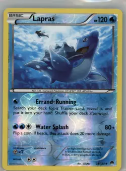Lapras Uncommon XY - BREAKpoint 28/122 NM - Image 1