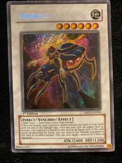 Underground Arachnid NM ABPF 1st Absolute Powerforce Yugioh - Image 1