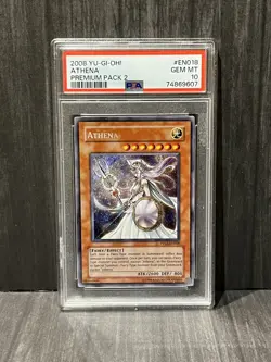 Athena PSA 10 PP02-EN018 2008 Yu-Gi-Oh! Secret Rare - Image 1