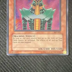 Jinzo BPT-011 Yu-Gi-Oh! TCG Konami Holo Effect Card NEAR MINT - Image 4