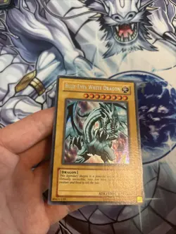 YUGIOH Blue-Eyes White Dragon BPT-009 Secret Rare Unlimited LP (STL) - Image 5