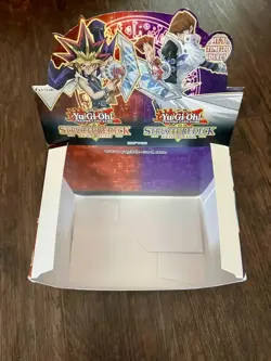 Yu-Gi-Oh! Seto Kaiba Yugi Muto 1st Edition Structure Deck Display Box (Empty) - Image 1