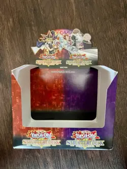 Yu-Gi-Oh! Seto Kaiba Yugi Muto 1st Edition Structure Deck Display Box (Empty) - Image 3