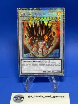 Jurrac Meteor RA04-EN139 - Quarter Century Secret Rare - Yugioh Stampede - Image 2
