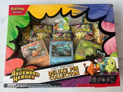 Pokemon TCG Mega Evolution Ascended Heroes First Partners Deluxe Pin Collection - Image 1