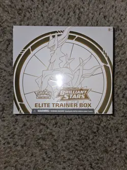 Pokemon TCG Sword & Shield Brilliant Stars Elite Trainer Box - 8 Packs (85012) 820650850127 - Image 1