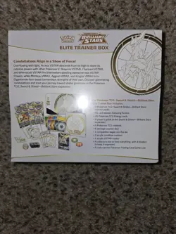 Pokemon TCG Sword & Shield Brilliant Stars Elite Trainer Box - 8 Packs (85012) 820650850127 - Image 4