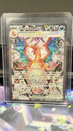 Pokemon TCG Charizard ex Sv03: Obsidian Flames 223/197 Special Illustration Rare - Image 1