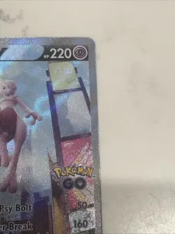 Mewtwo V (Alternate Full Art) 072/078 Pokemon GO Holo - Image 4
