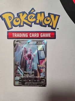 Mewtwo V (Alternate Full Art) 072/078 Pokemon GO Holo - Image 1